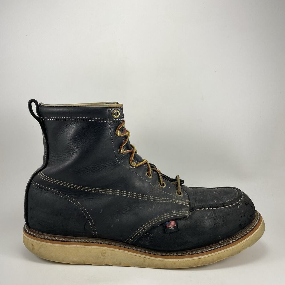 Thorogood American Heritage 6 Moc Toe Steel Toe Work Boots Mens Size 12 EE Wide